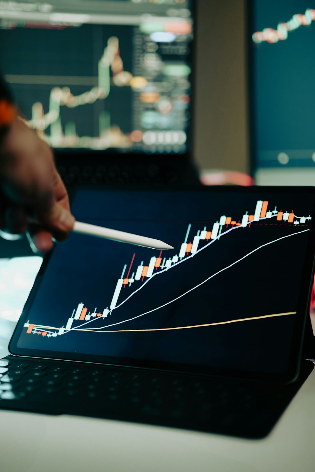services-02 financial markets chart screen cryptocurrency exchange rate